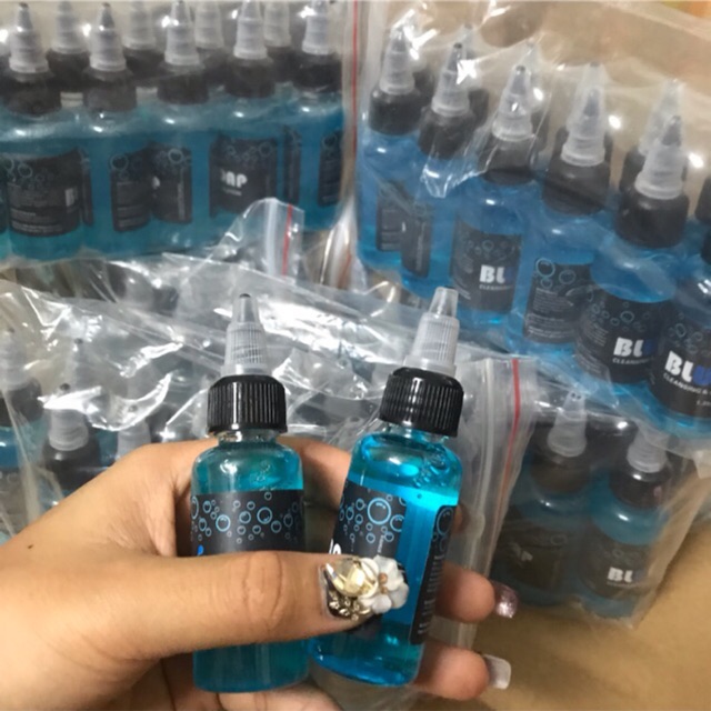 [HCM]Dung dich Blue Soap lau mực xăm / chai 40ml