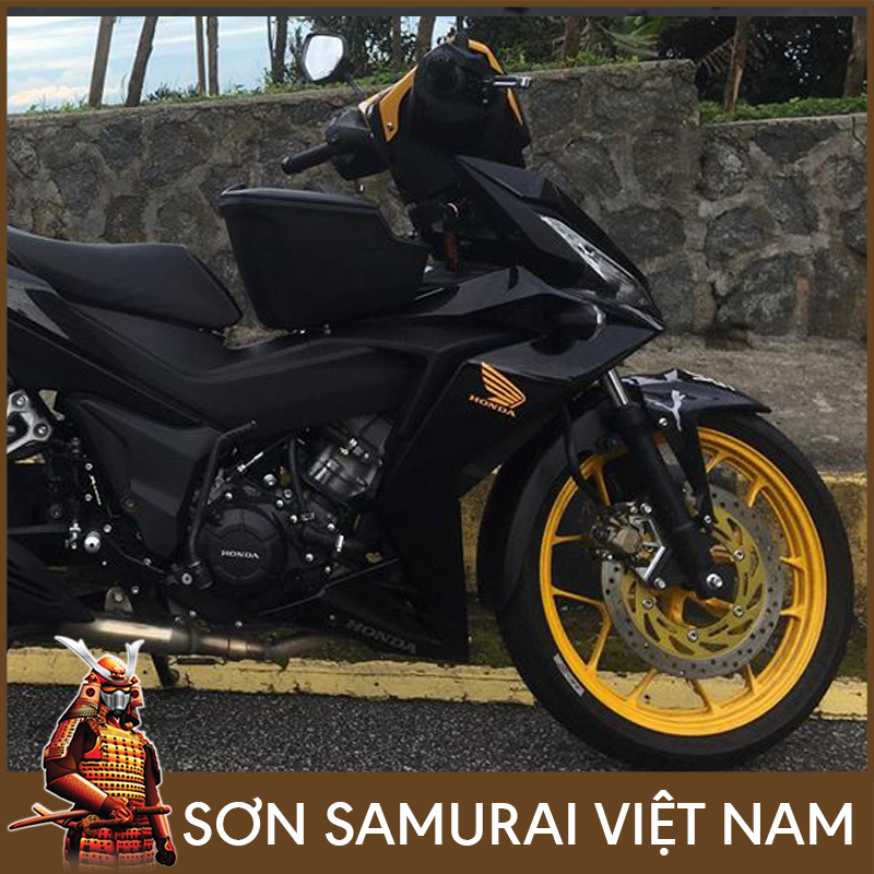 Sơn samurai màu vàng - Combo màu vàng 108 sơn xịt samurai