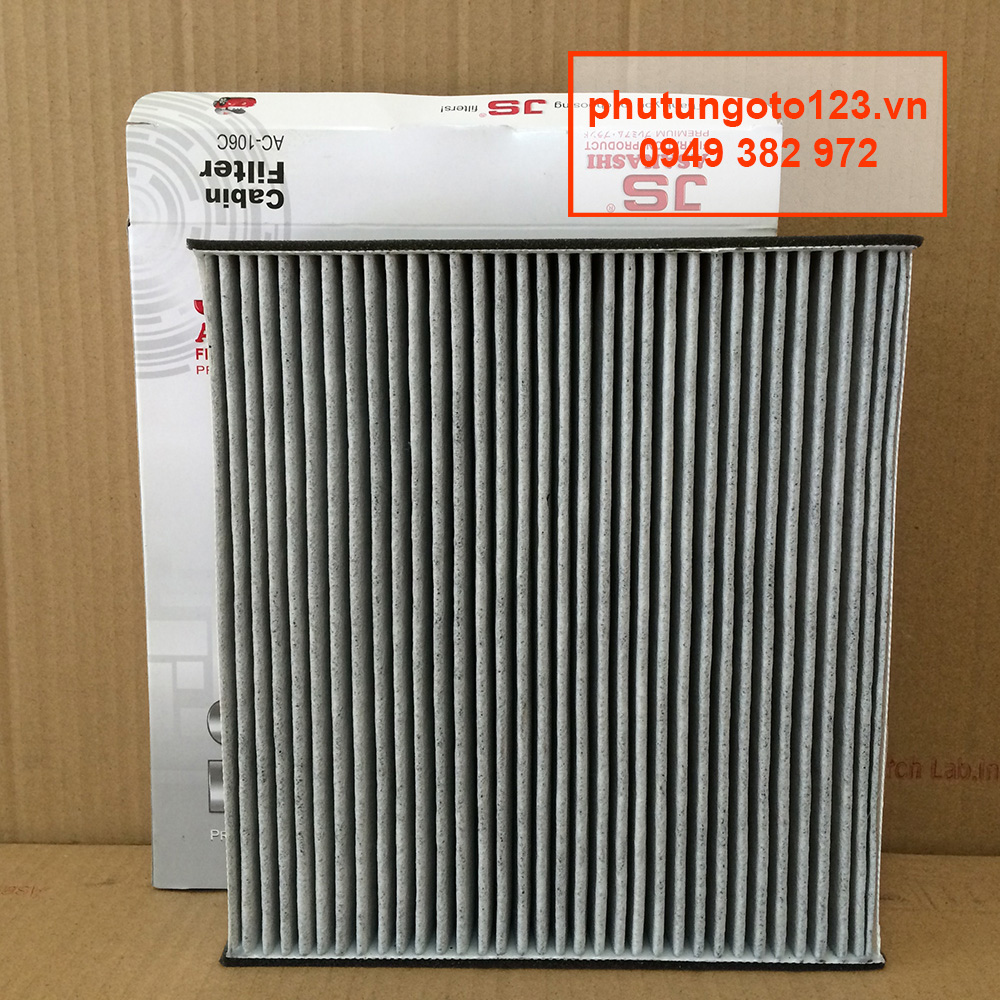 Lọc gió điều hòa than hoạt tính Ford Ranger 2005-2015 mã  AC106C của JS Asakashi Nhật