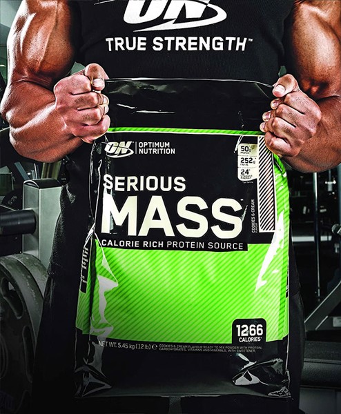 Sữa Tăng Cân ON SERIOUS MASS Tăng Cân Tăng Cơ Bịch 12lbs (5.44kg)