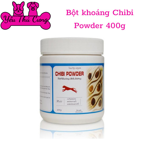 Bột khoáng Chibi Powder 400g - YÊU THÚ CƯNG - 0178