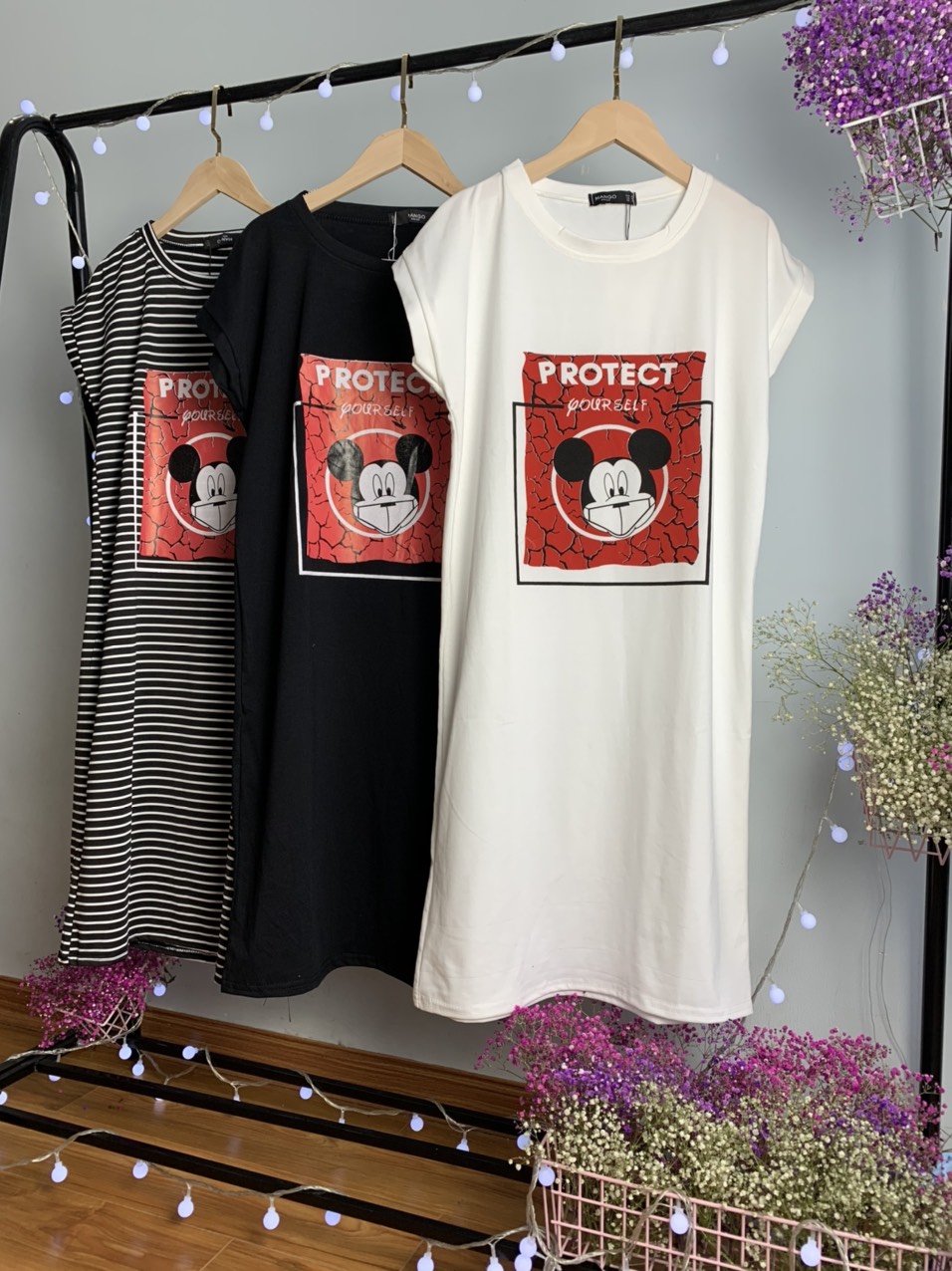 [Yến Trần] Đầm-Váy suông Chuột Protec