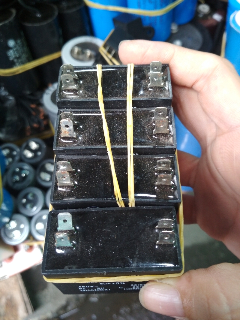 Tụ Quạt Đứng 5m - 450V