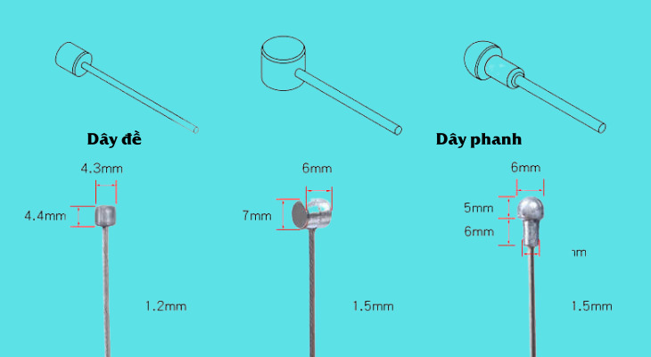 Ruột dây phanh xe đạp đua (ROAD) không rỉ