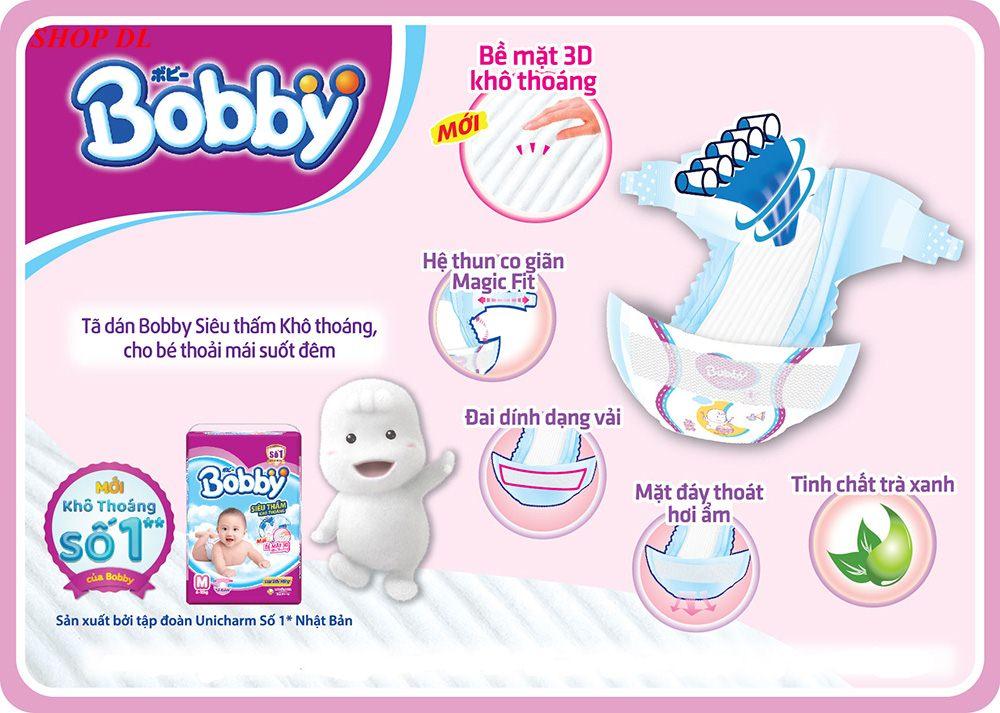 Tã dán Bobby S54 (4 - 7kg)