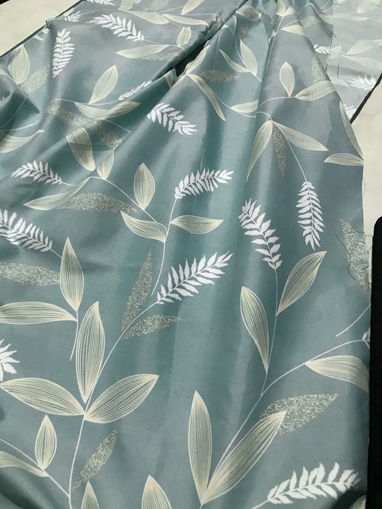2m Vải Poly Cotton Xanh Nhạt Lá