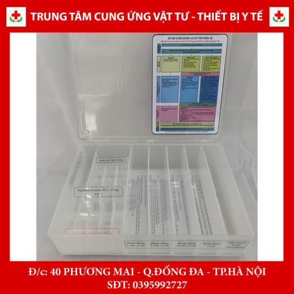 Hộp chống sốc phản vệ dùng trong y tế (vỏ không kèm thuốc)