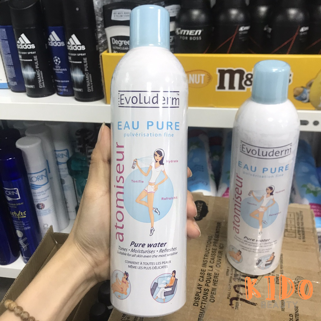 Evoluderm Atomiseur Eau Pure 150ml |400ml