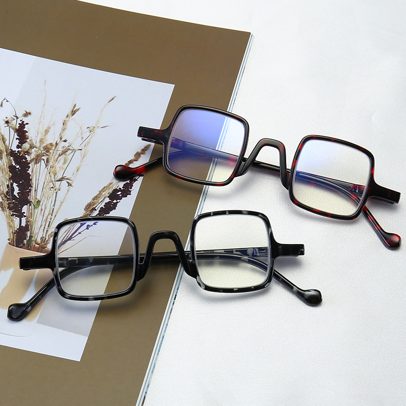 Fashion Square Anti-fatigue Men And Women Anti-blue Retro Reading Glasses+1.00, +1.50, +2.00, +2.50 +3.00,+3.50,+4.00