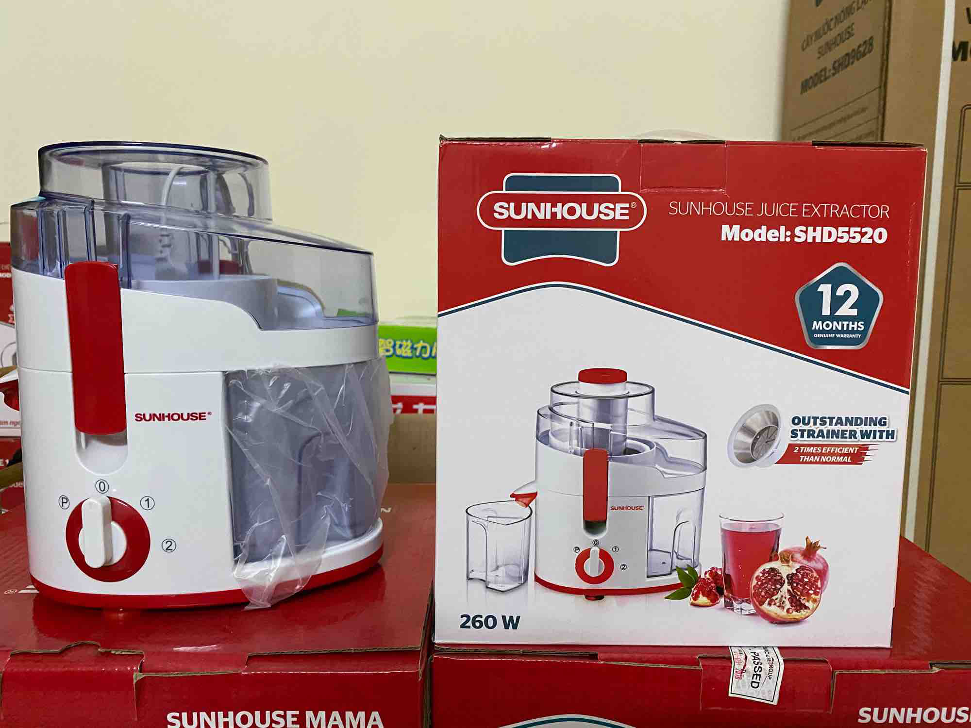 Máy ép hoa quả Sunhouse SHD5520