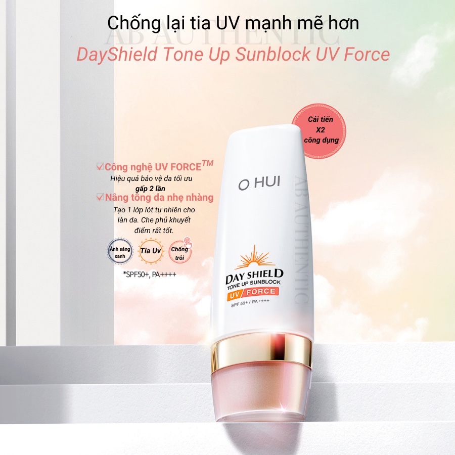 Kem chống nắng Ohui Day Shield Sunblock UV Force 50ml - AB Authentic