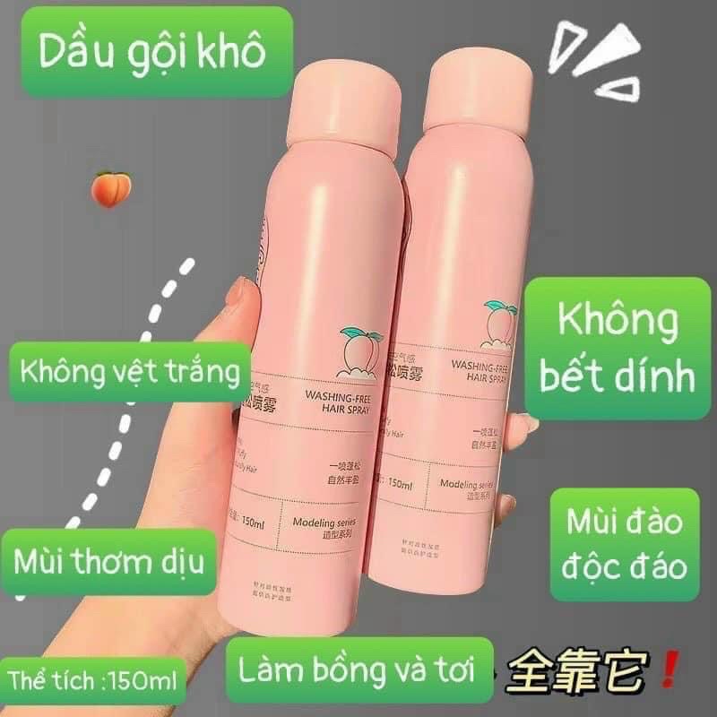 Dầu Gội Khô Dạng Xịt Chai 150ml