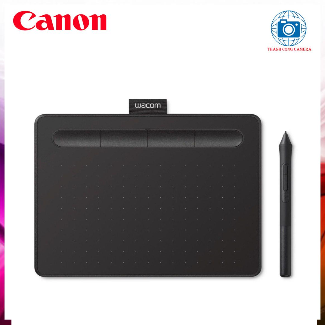 BẢNG VẼ ĐIỆN TỬ HIỆU WACOM INTUOS S, BLACK CTL-4100 -đen