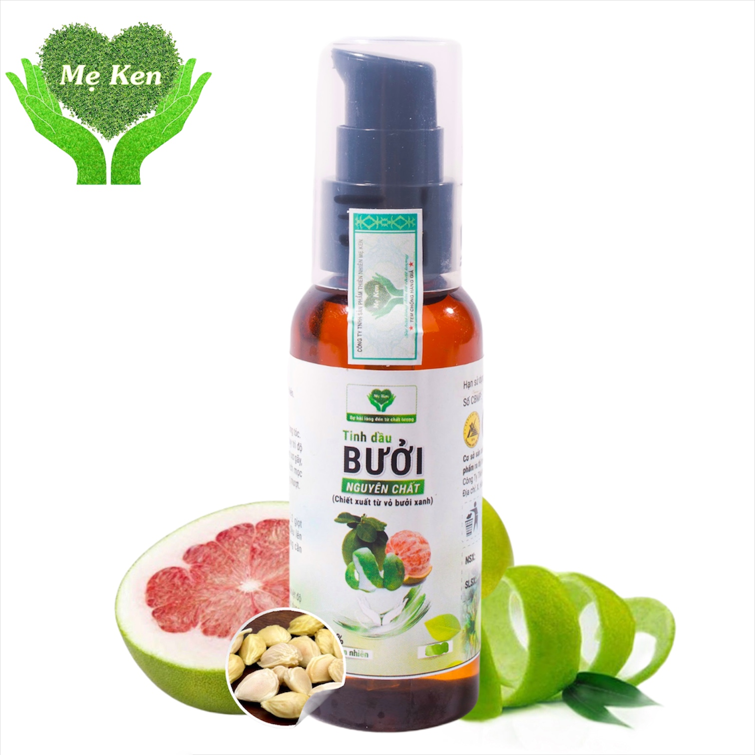 Tinh dầu bưởi nguyên chất Mẹ ken