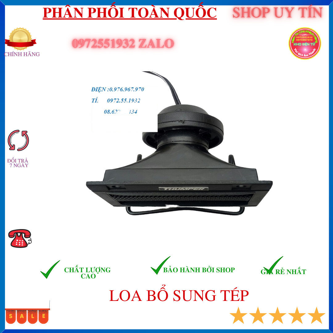 Đôi loa siêu treble đẻ rời - GIÁ 2 CHIẾC