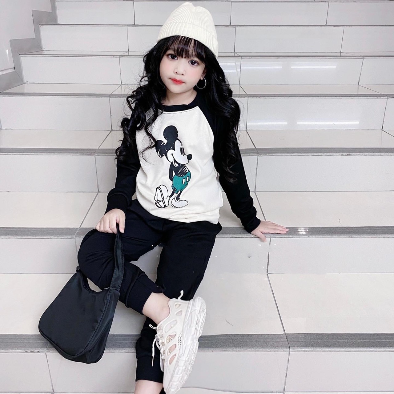 bộ bé gái mickey 22-32kg
