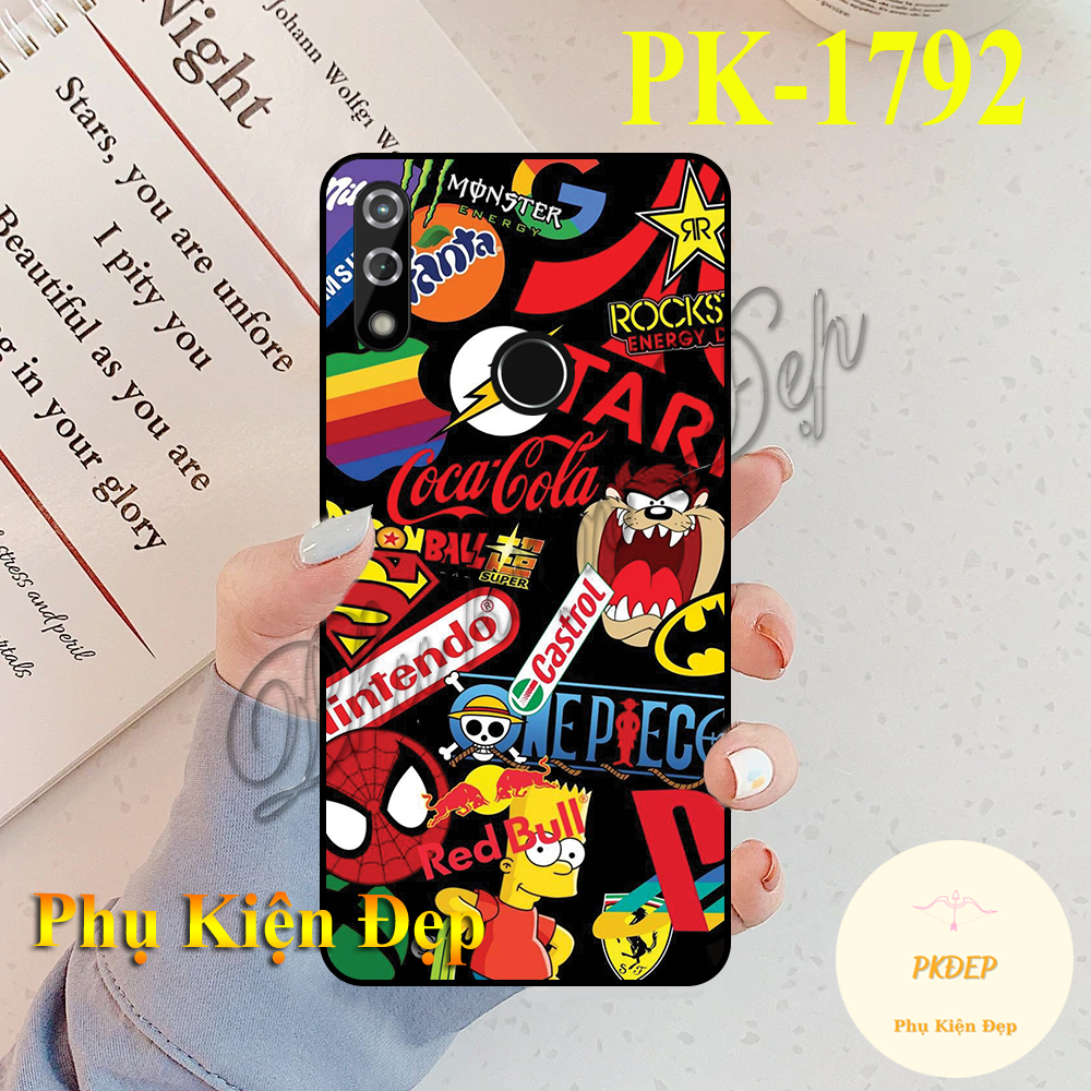 Ốp lưng Vsmart Star 3 - Ốp dẻo đen in hình Random