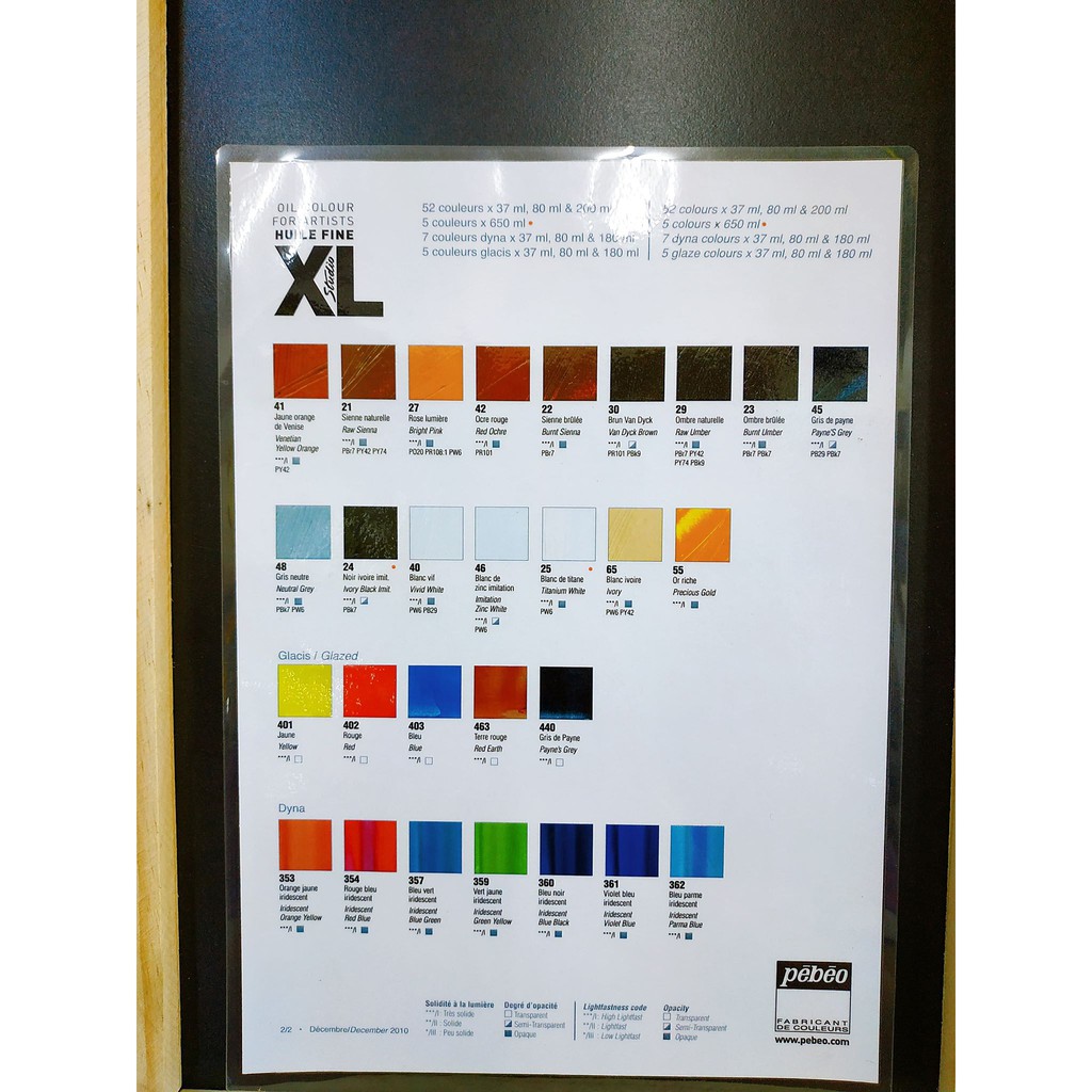 Màu Sơn Dầu Pebeo Fine XL Studio Tuýp 200ml (Oils Colour)