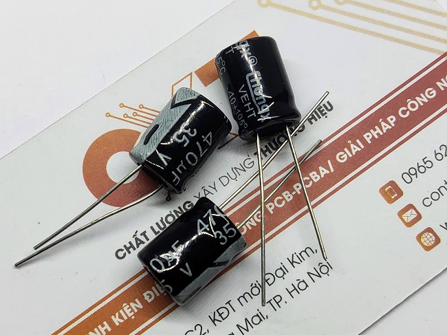 Tụ hóa 470uf 35v 10x13mm