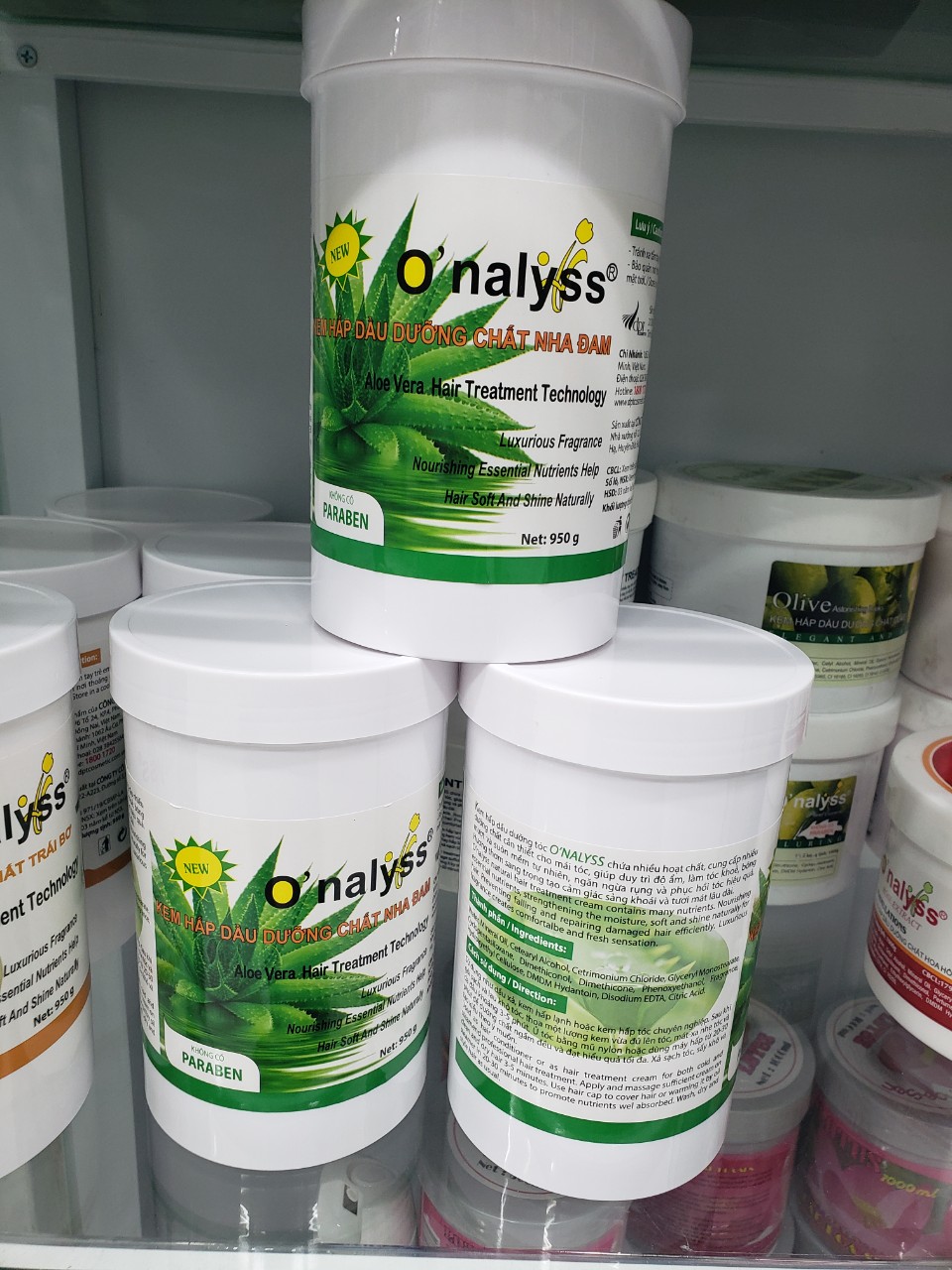 Hấp dầu onalyss hương nha đam 1000ml