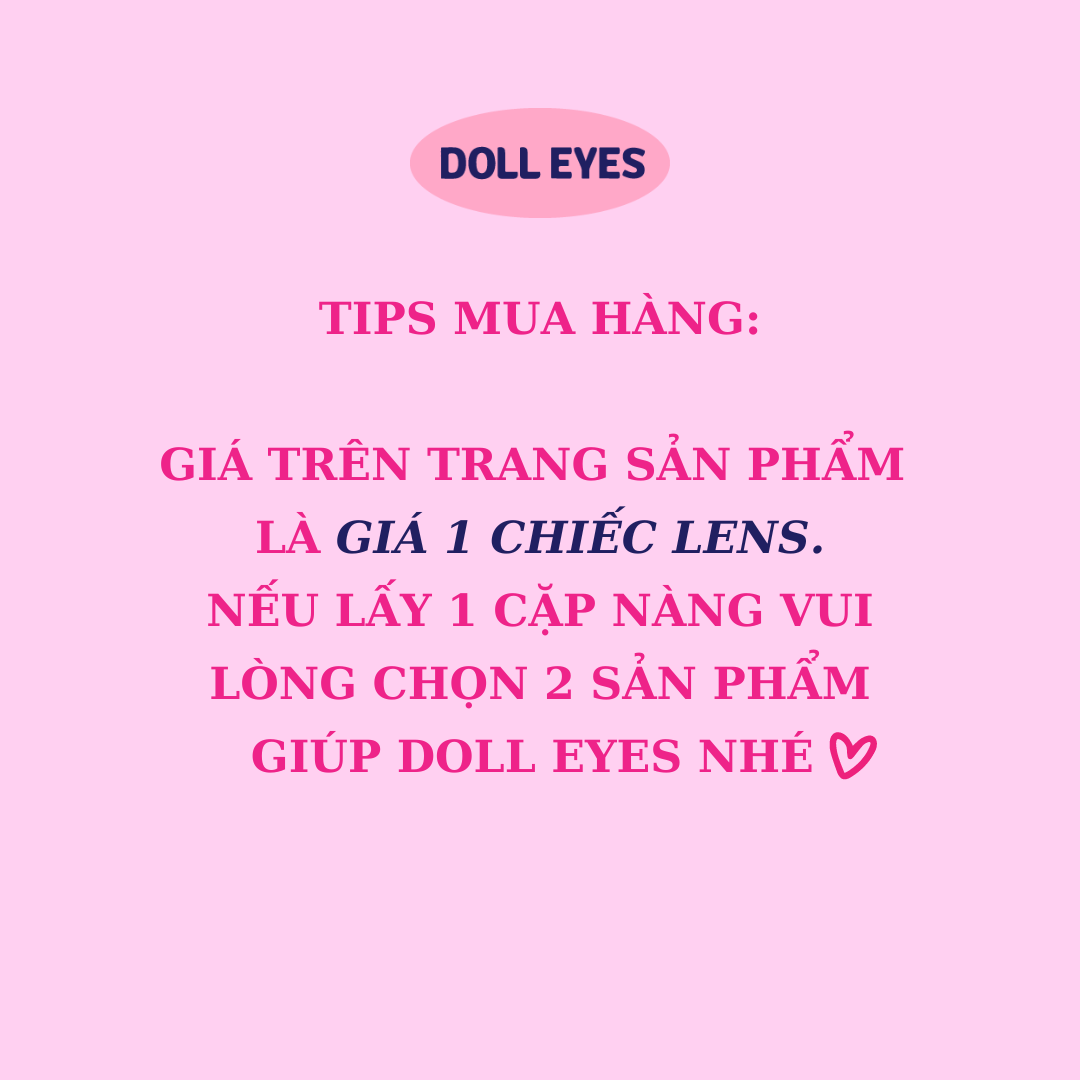 Kính áp tròng DOLL EYES Alicia 14,3mm - JERIS Special Collection
