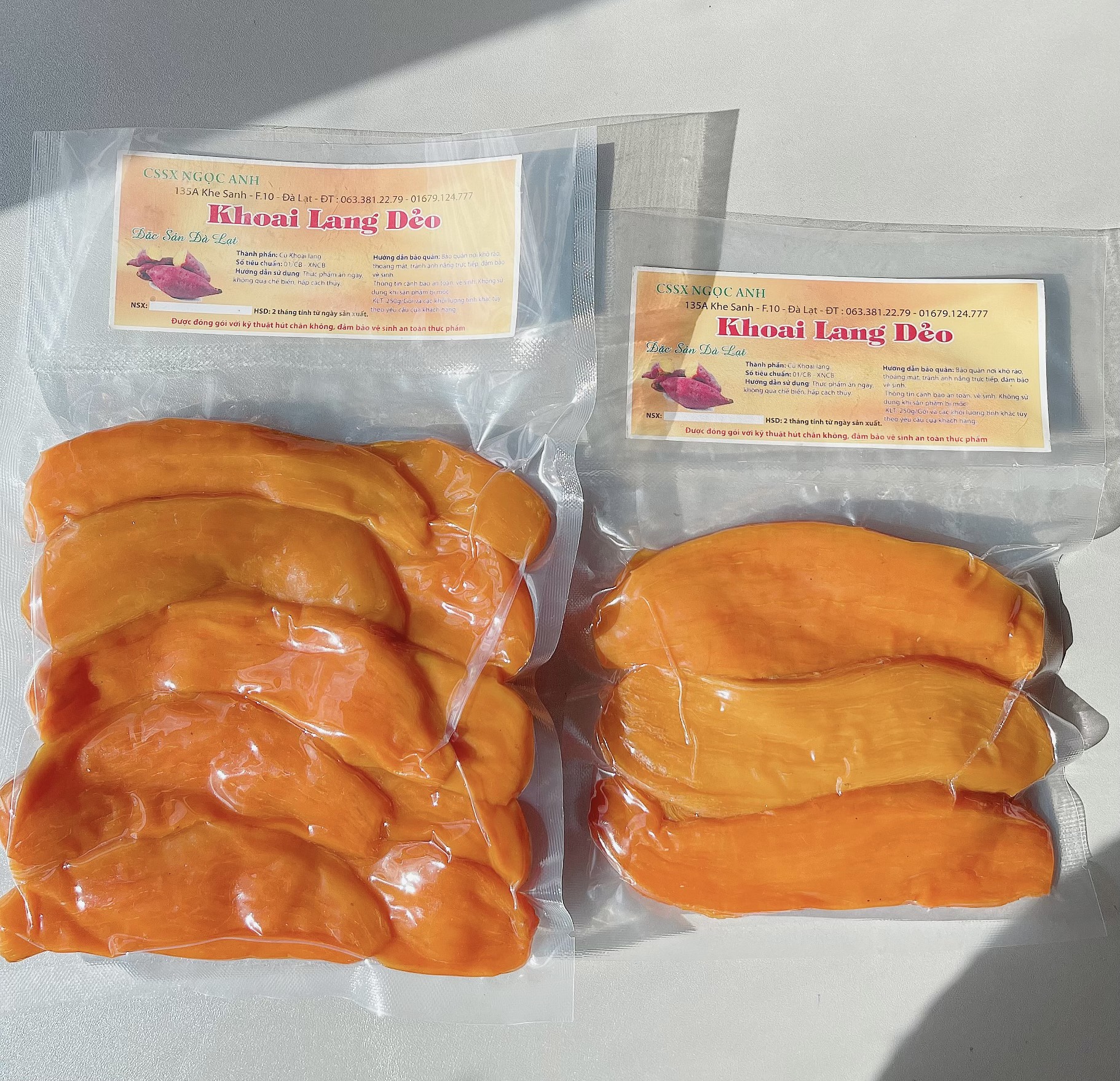 Khoai Lang Dẻo Đà Lạt dạng lát – Moony Farm
