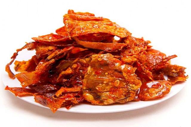 [HCM]1kg mực ngào đặc sản bình định