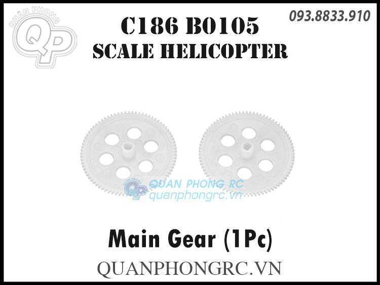 Nhông chính c186 bo105 helicopter main gear