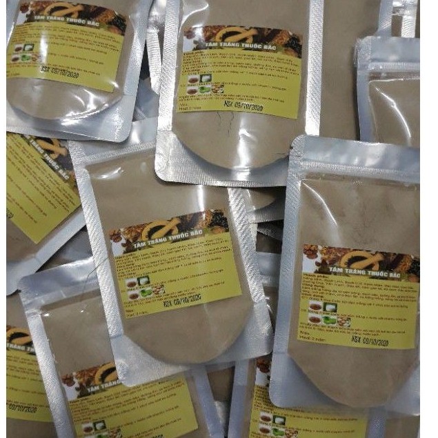 Bột tắm trắng 24 vị 100g handmade