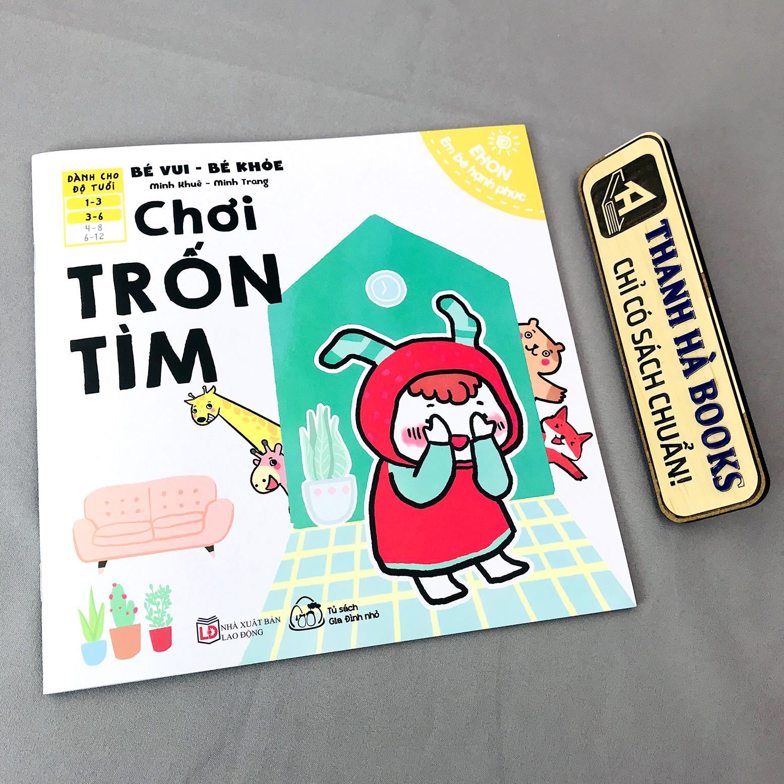 Sách - Ehon Bé Vui - Bé Khỏe (1-6 tuổi) - Chơi Trốn Tìm