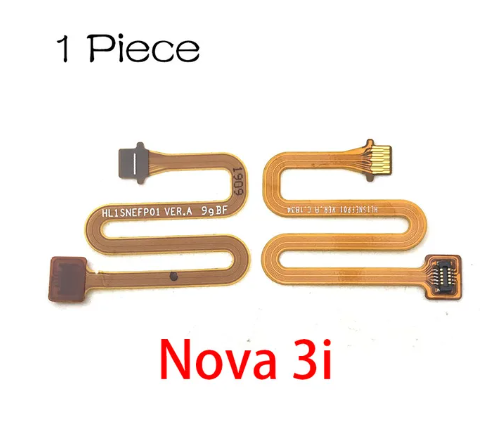 Home Button Fingerprint Touch Id Sensor Connector Flex Cable For Huawei Nova 3e 3i