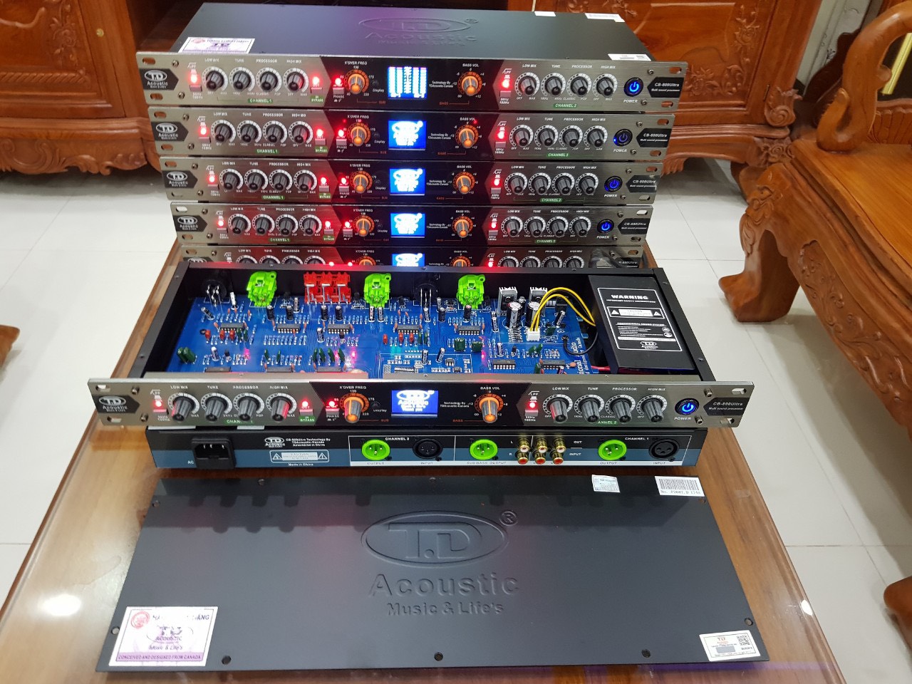 Máy nâng tiếng TD Acoustic CB 800 Ultra