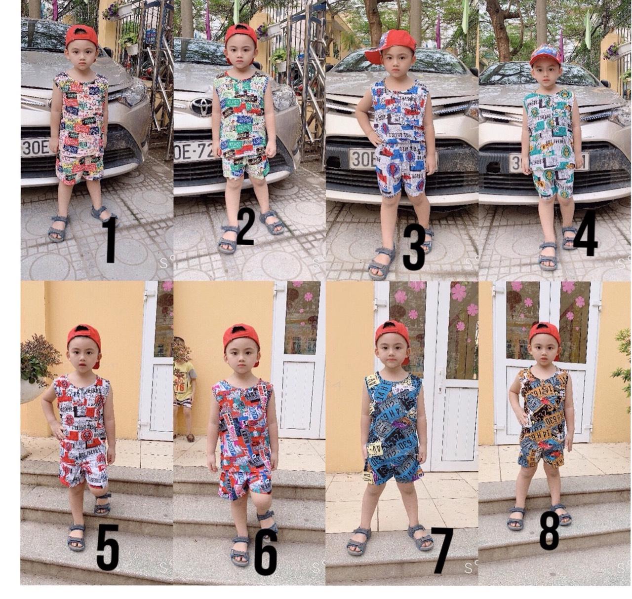 [HCM]Bộ lanh size đại cho bé từ 18-28kg (có bảng size hình cuối)