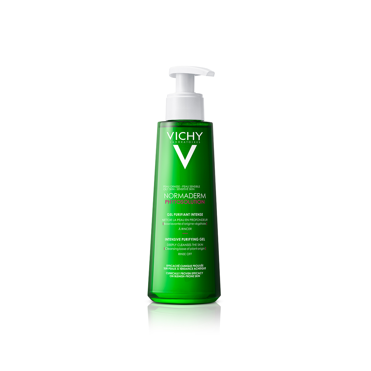 [GIẢM 20K ĐƠN 399K] Vichy Gel Rửa Mặt Cho Da Dầu, Mụn Normaderm Phytosolution 200ml