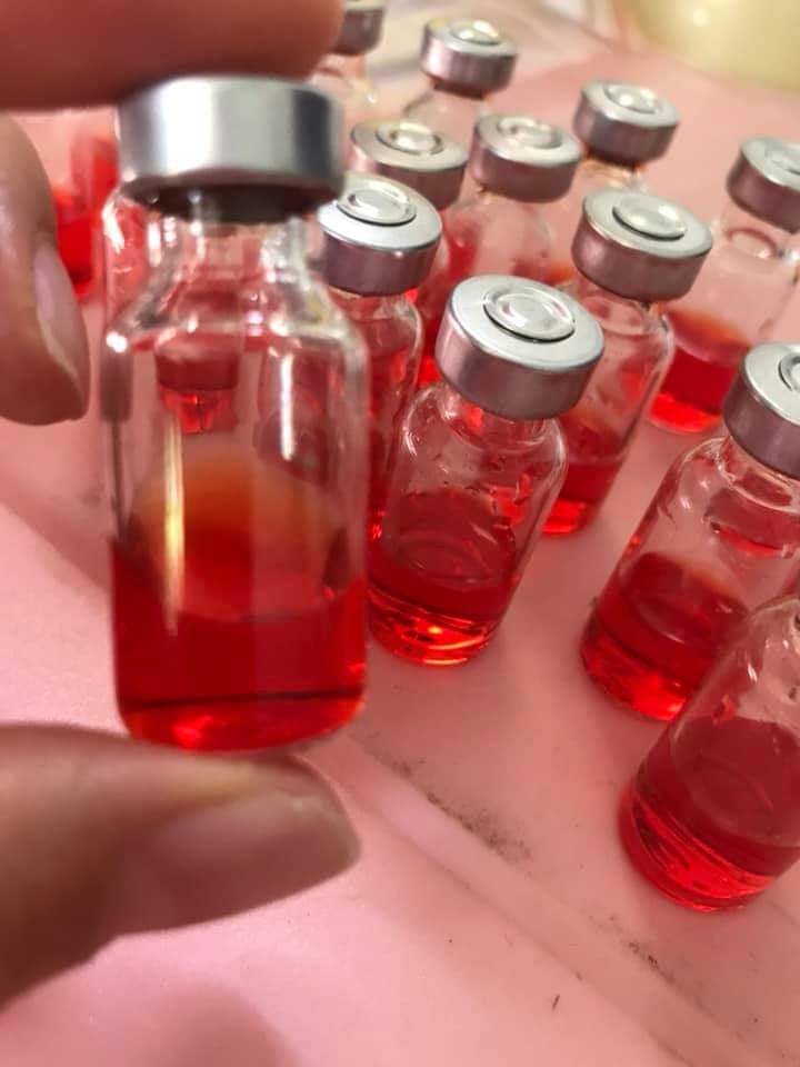 đá đỏ vip, chai 1cc (1ml)