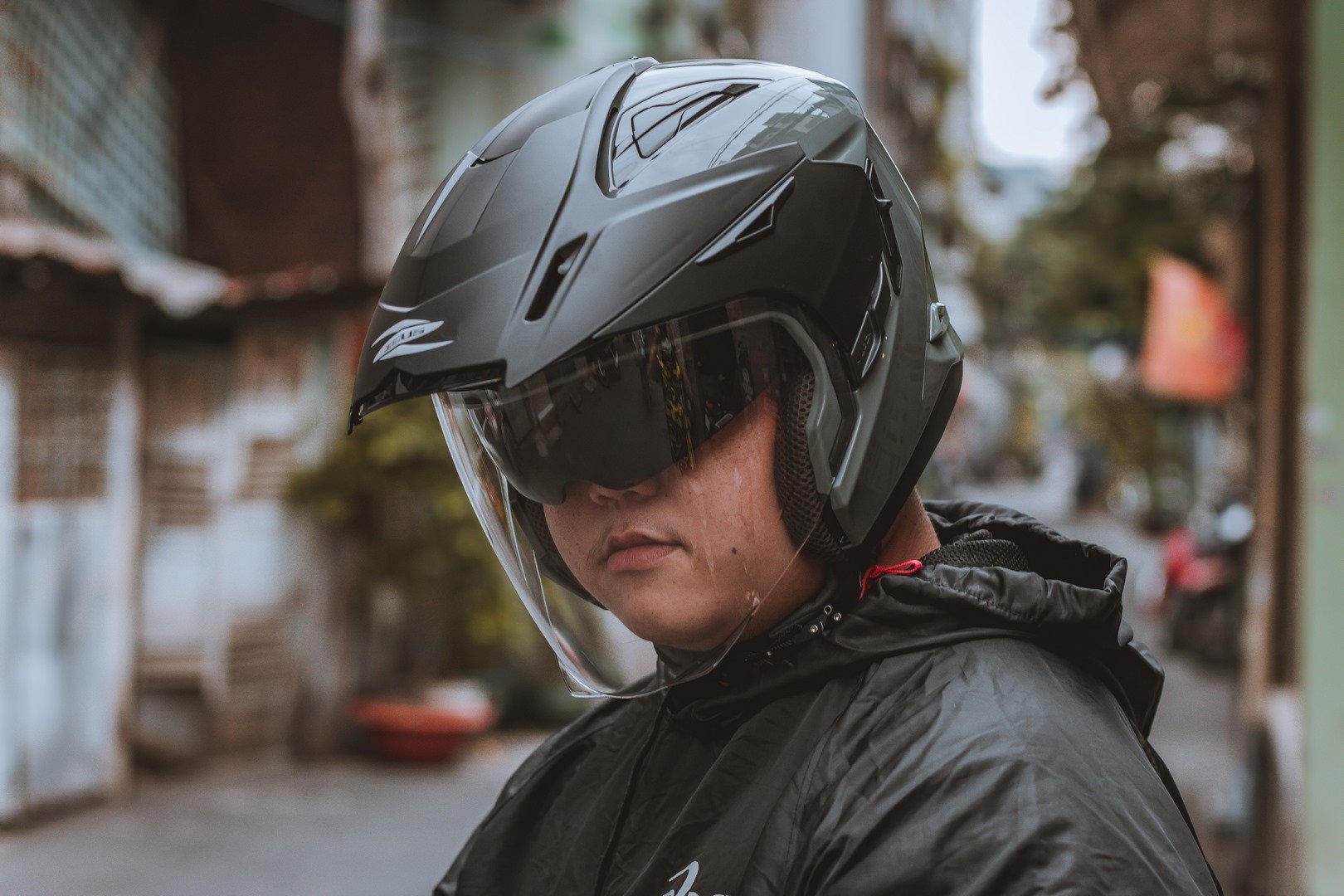 MŨ BẢO HIỂM ZEUS 613B - MÀU NARDO GREY