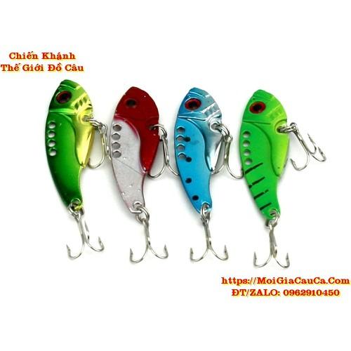 Mồi giả câu cá - vib017 cá sắt giả