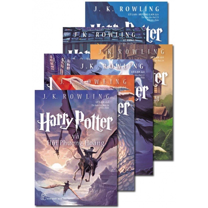 Sách - Combo Harry Potter (Bộ 7 Cuốn)