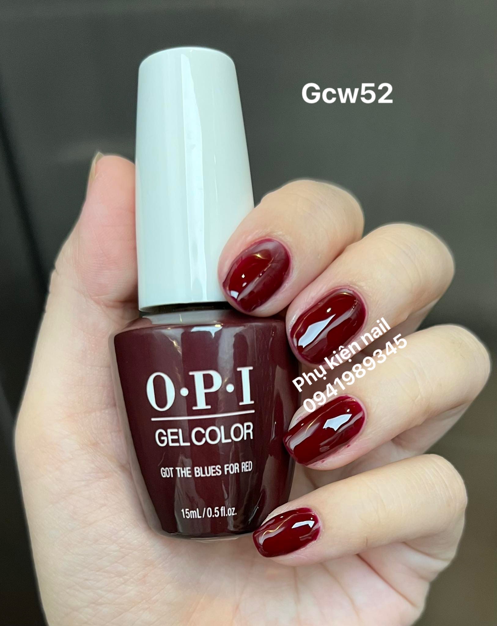 Sale 50% Sơn Móng Tay -Sơn Gel Hơ Máy Opi (GCW52)