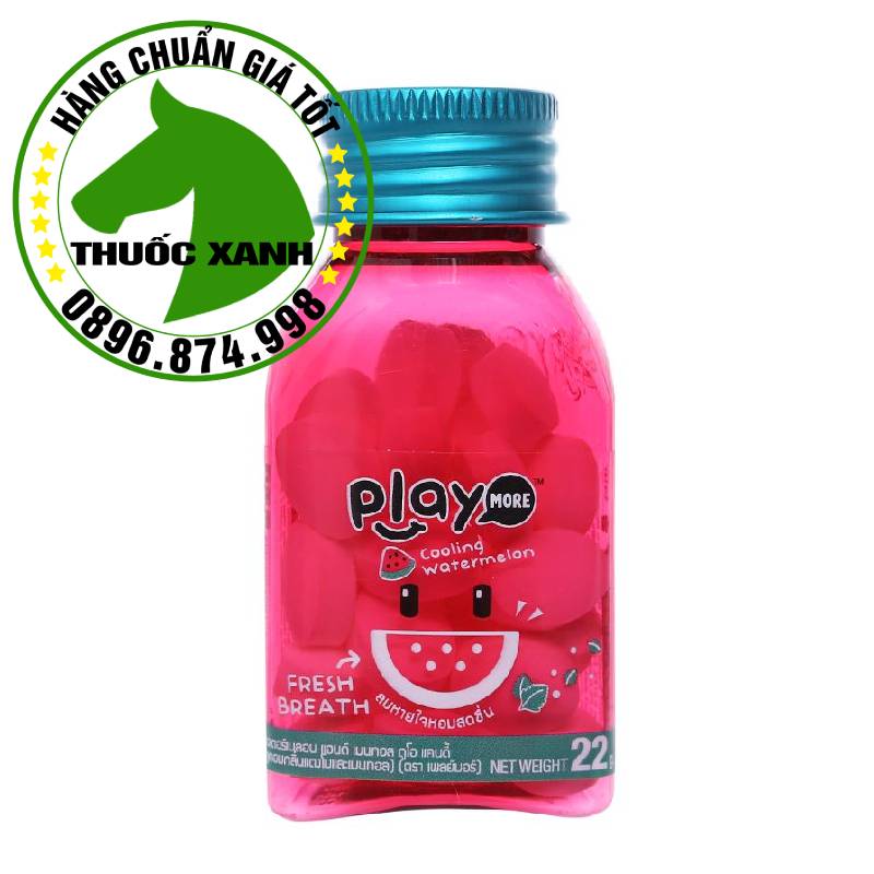 kẹo Playmore vị dưa hấu Thái lan