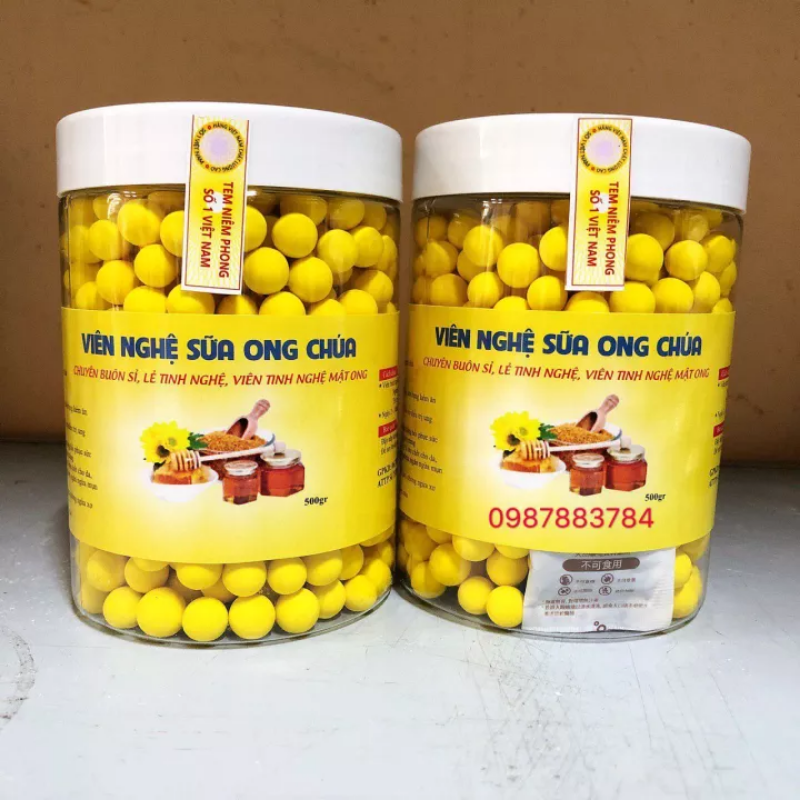 Viên Mầm Nghệ Sữa Ong Chúa 500gr