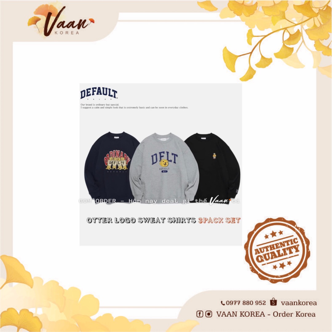 Trả order áo sweater Default