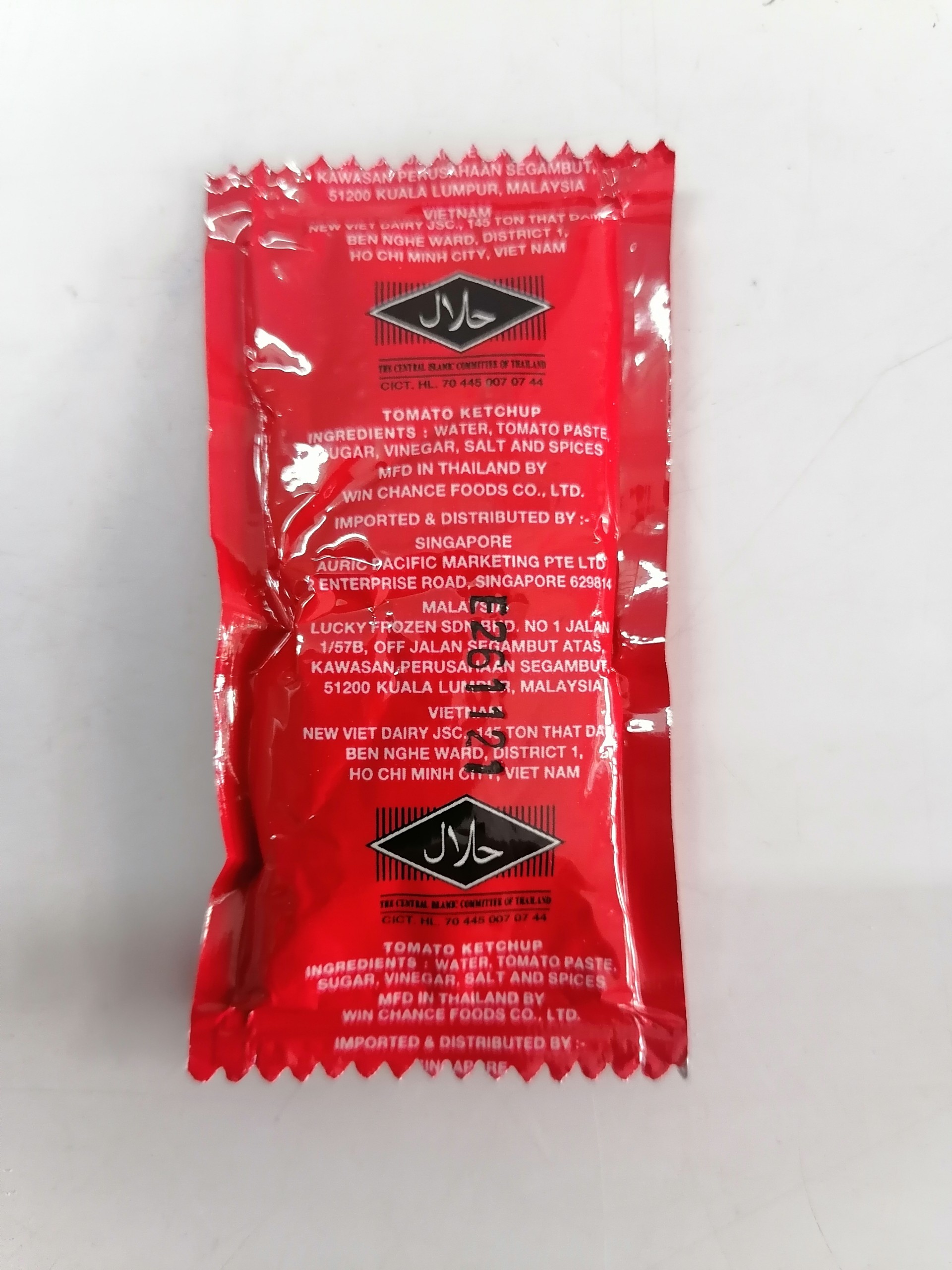 (CÀ HEINZ 50 gói x 9g) TƯƠNG CÀ GÓI NHỎ [Thailand] Tomato Ketchup (halal)