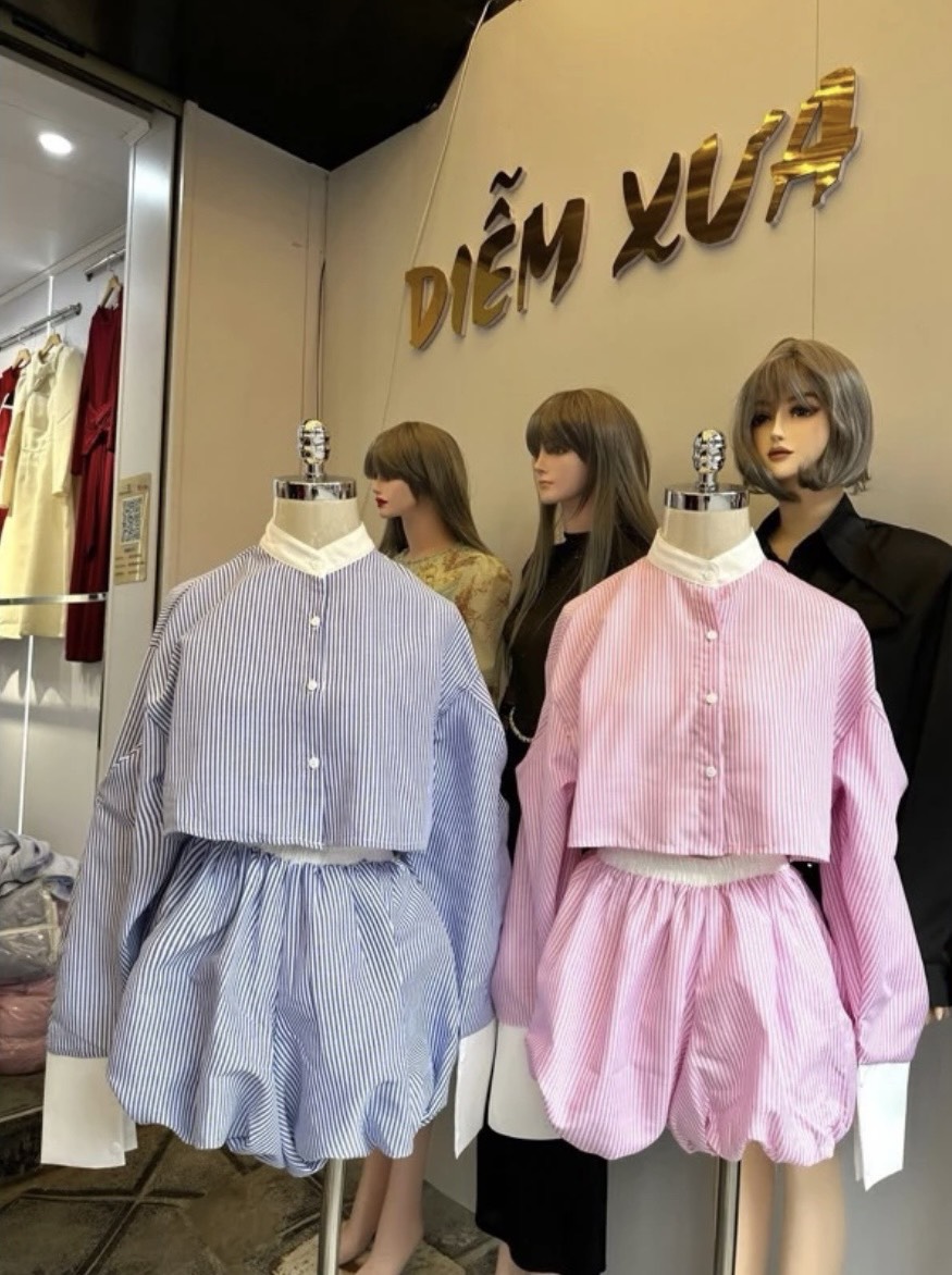 Sét sơ mi thiết kế siêu xinh crll