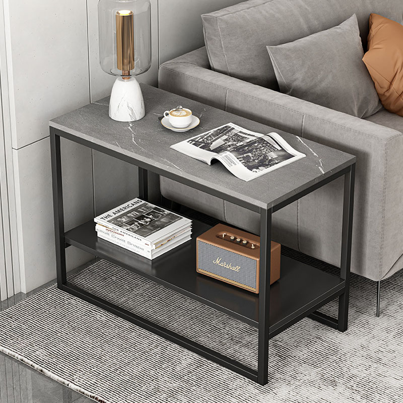 Bàn trà phụ cạnh sofa, bàn trà cạnh sofa 2 tầng