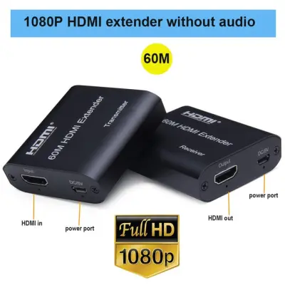 Extender HDMI RJ45 4K HDMI extender cat5 60M 120M HDMI extender audio Kit over ethernet cat6/5e for PS4 TV PC laptop HDTV