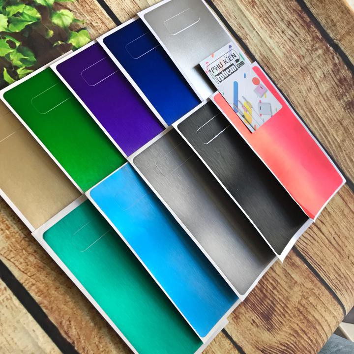 [ Bán chạy ] - Dán mặt lưng Màu Samsung Note 8