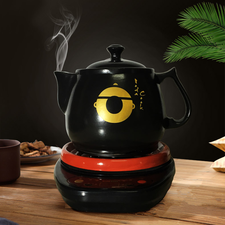 Ấm sắc thuoc bắc 3 lít (Màu đen) - Nodacook Chi nhánh Tp HCM