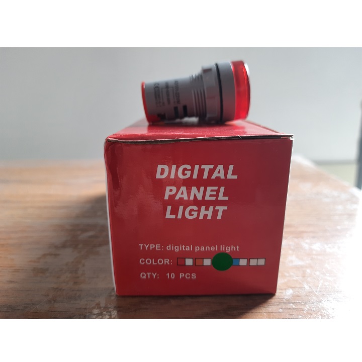 Đèn báo volt phi 22 đèn báo pha có hiển thị điện áp