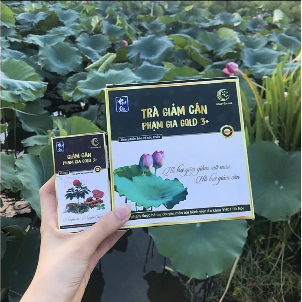 Trà giảm cân Phạm Gia Gold 3+